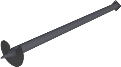 Металлическая винтовая свая
