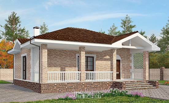 065-002-П Проект бани из кирпича | Проекты домов от House Expert