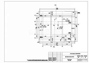 План кровли М 1:100 План кровли М 1:100