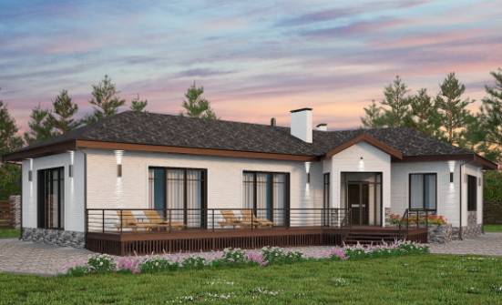 145-001-Л Проект бани из газобетона | Проекты домов от House Expert