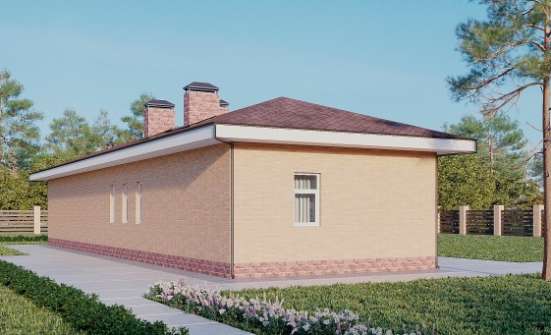 110-006-П Проект бани из арболита | Проекты домов от House Expert